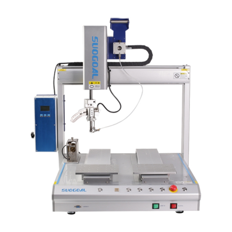 SUOGOAL索高四轴双滑台焊锡机